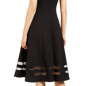 New Calvin Klein Fit and Flare Midi dress
